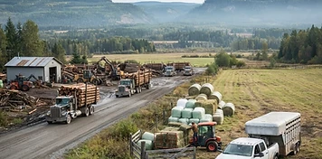 Forestry and ranch businesses in Houston, BC