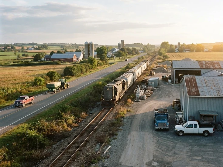Service trucks and farm wagons in Greater Napanee, Ontario