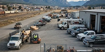 Regional services, trades and rail logistics in Cranbrook, BC