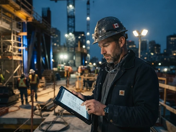 Commercial construction project representing working capital for upfront contract expenses