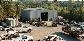Forestry services and farm trucks in Kapuskasing, Ontario
