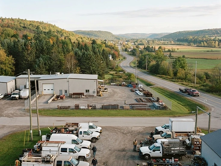 Ag-service yard and trades in Renfrew, Ontario