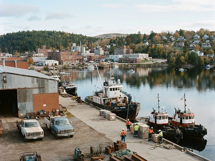 Working waterfront and manufacturing services in Midland, Ontario