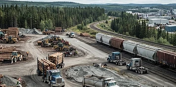 Forest products, rail logistics and services in Prince George, BC