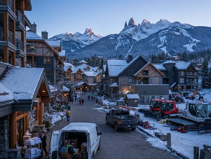 Resort businesses and trades in Whistler, BC
