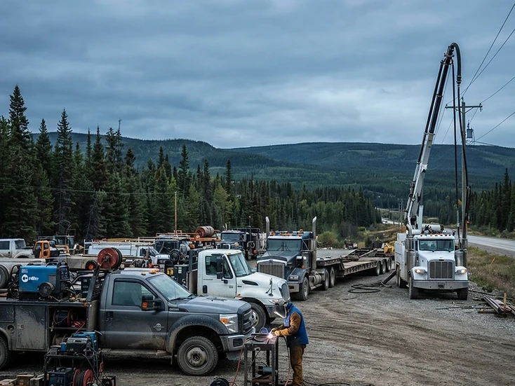 Corridor contractors and trades businesses in Chetwynd, BC