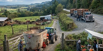 Forestry, dairy and tourism businesses in Duncan, BC