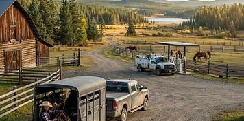 Ranching, guest-ranch tourism and contractor businesses in 100 Mile House, BC