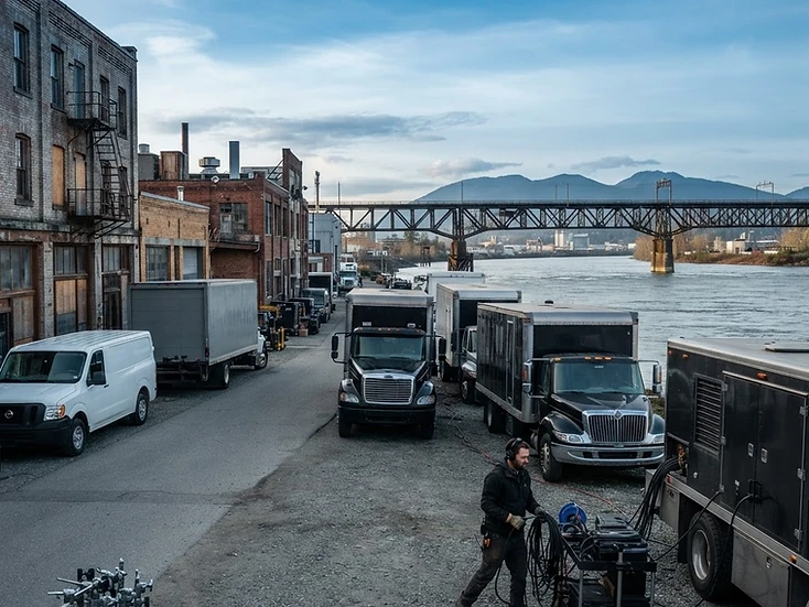 Film, trades and riverside businesses in New Westminster, BC