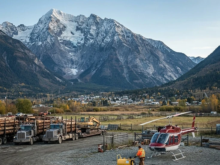 Forestry, aviation and ranch businesses in Smithers, BC