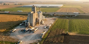 Grain elevators and ag-logistics in Chatham-Kent, Ontario