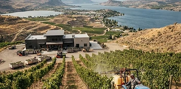 Vineyards, orchards and resort businesses in Penticton, BC