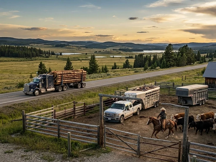 Ranching, forestry and rodeo-country businesses in Williams Lake, BC