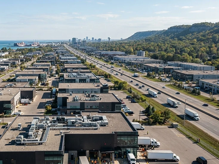 Advanced manufacturing and food-processing businesses in Burlington, Ontario