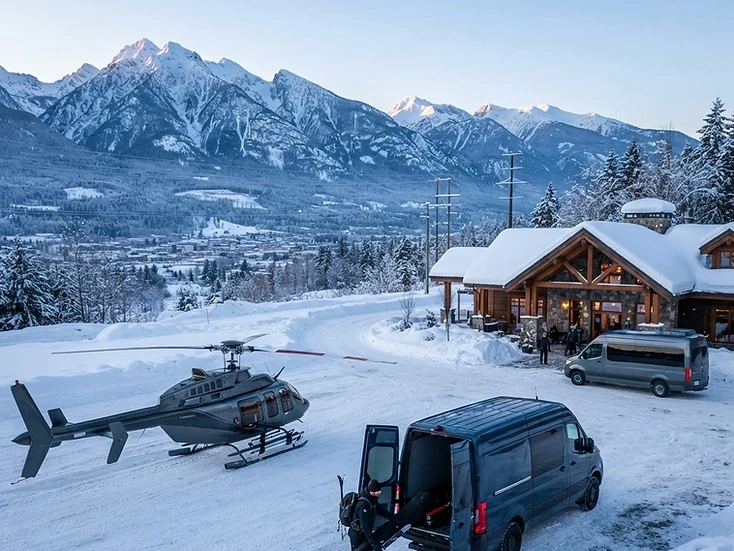 Ski and heli tourism, forest products and trades in Revelstoke, BC