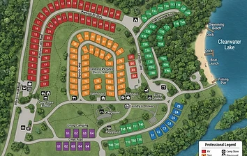 Labeled Aerial Property Map