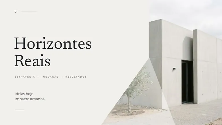 Pitch Deck — Horizontes Reais