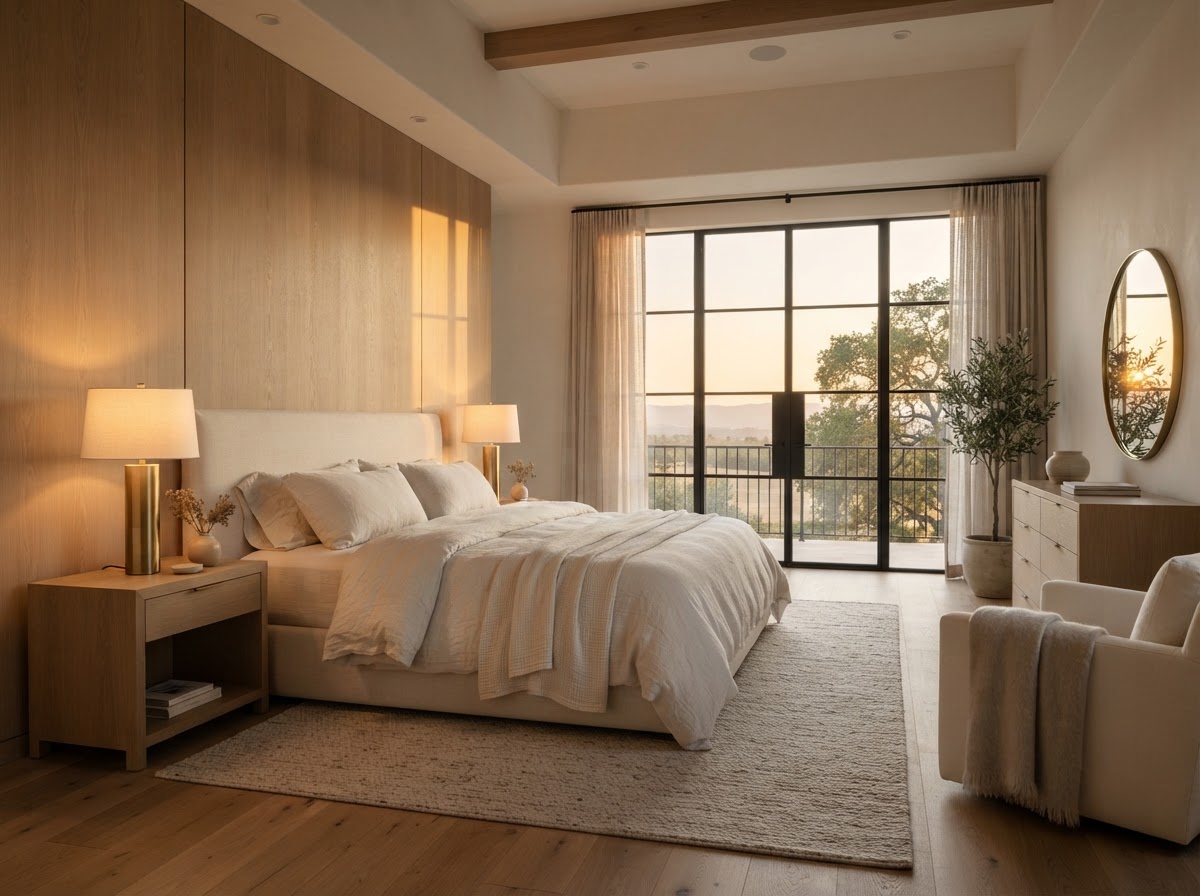 Primary suite interior