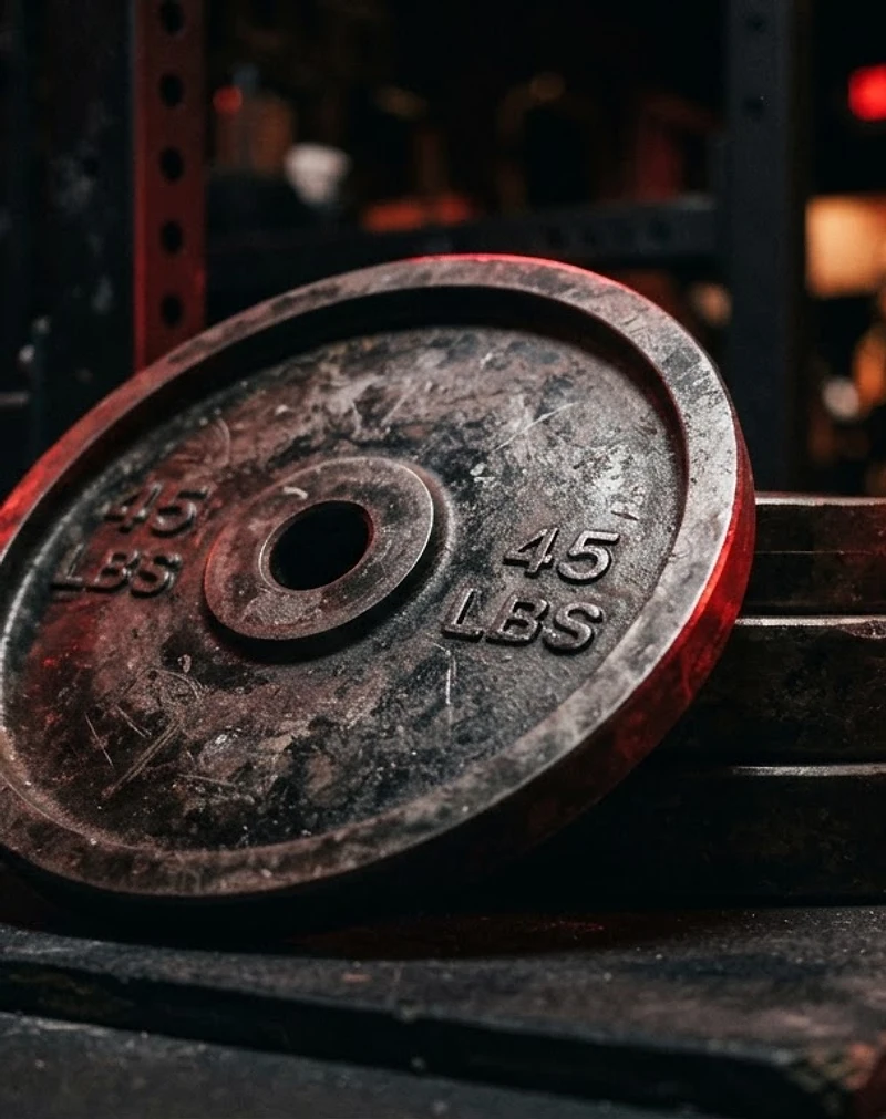 FYTE — Iron plates in a dark gym