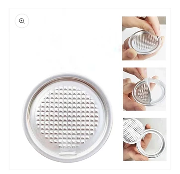 Peel-Off Aluminium Lids (55-65mm)
