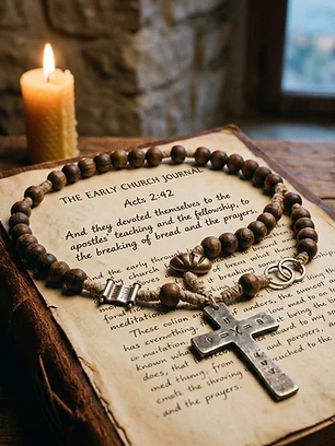 The Devotion Cord prayer bead necklace