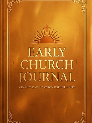 Hardcover Early Church Journal
