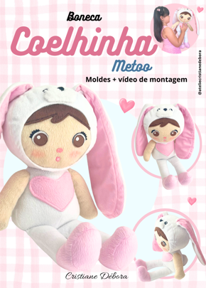 Boneca Coelhinha Metoo