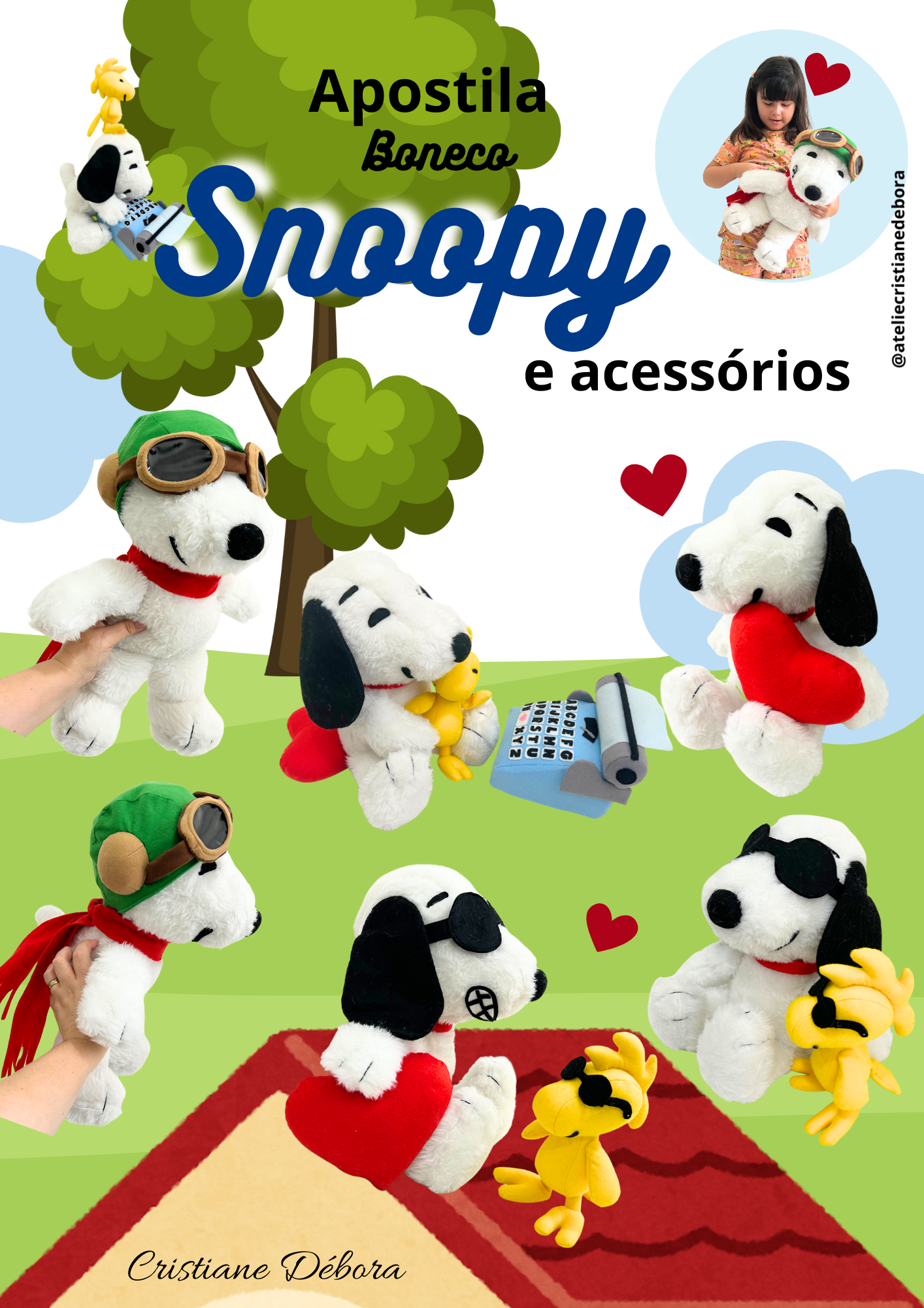 Snoopy e acessórios