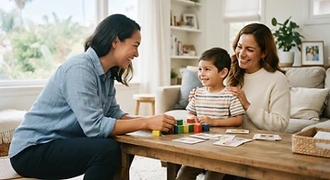 Caregiver partnering with the clinical team at home