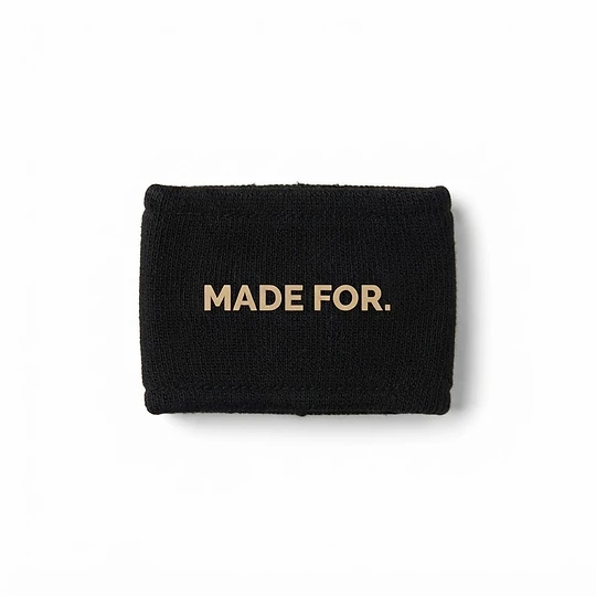 Running Wristband with Silk Printing — sport