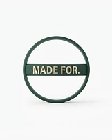 Custom Silicone Wristband with logo — made by MADE FOR.