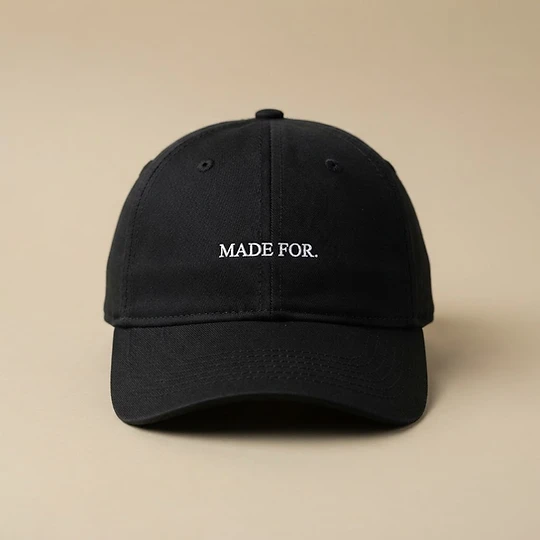 Staff Cap with Flat Embroidery — hospitality