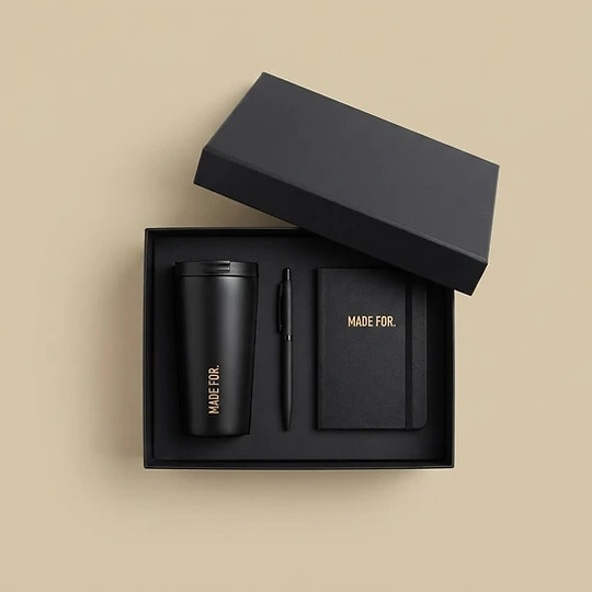 3 in 1 Business Gift Set with UV Printing — office