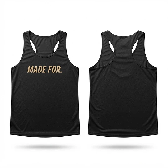 Tank Top with Screen Printing — sport