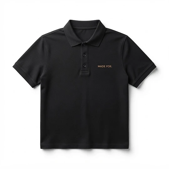 Staff Polo with custom logo — hospitality