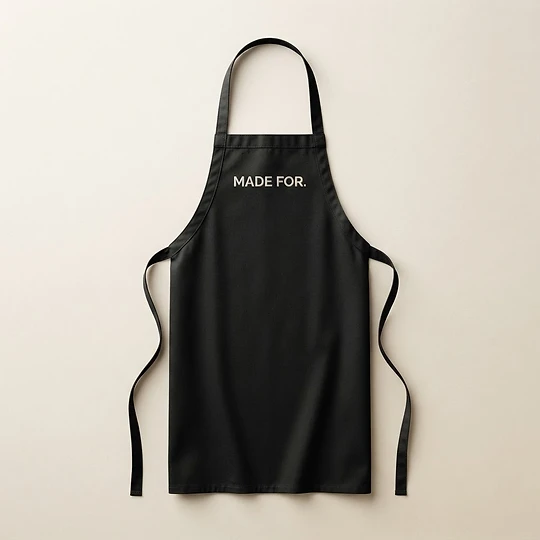 Apron with Embroidery — hospitality