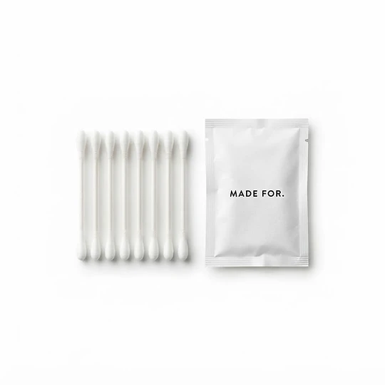 Cotton Buds with custom logo — hospitality