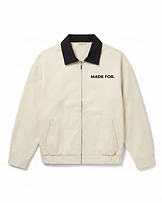Custom Zip Jacket with logo — made by MADE FOR.