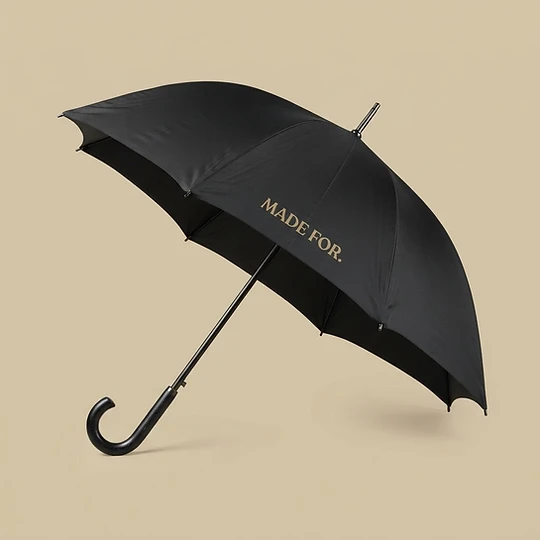 Golf Umbrella with Silk Printing — hospitality