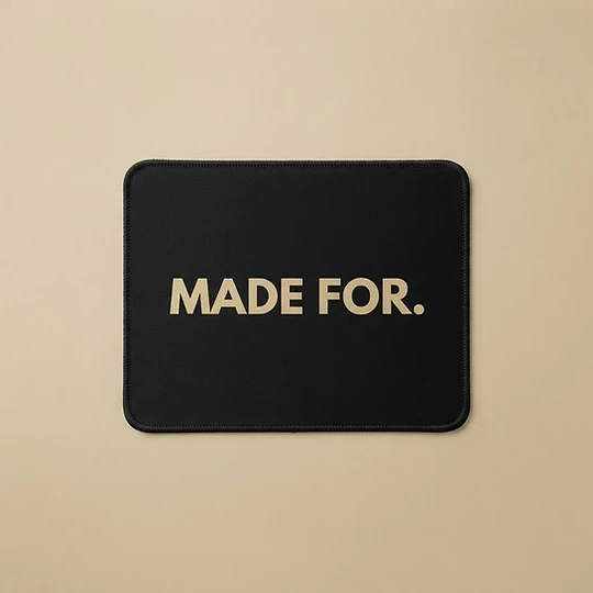 Mouse Pad with Silk Printing — office