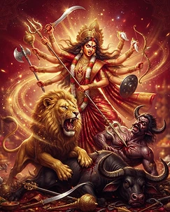 Mahishasuramardini — the warrior