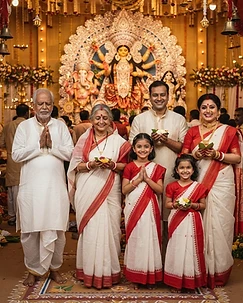 Generations celebrating together