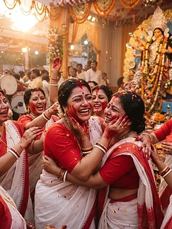 Sindoor Khela — Vijaya Dashami