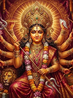 The Divine Mother — full face