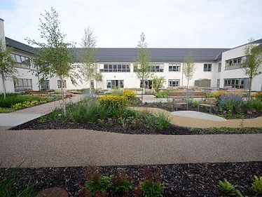 Sacred Heart Hospital — Castlebar, Co. Mayo — Courtyard