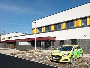 Merlin Park Ambulance Base — Galway City — Entrance