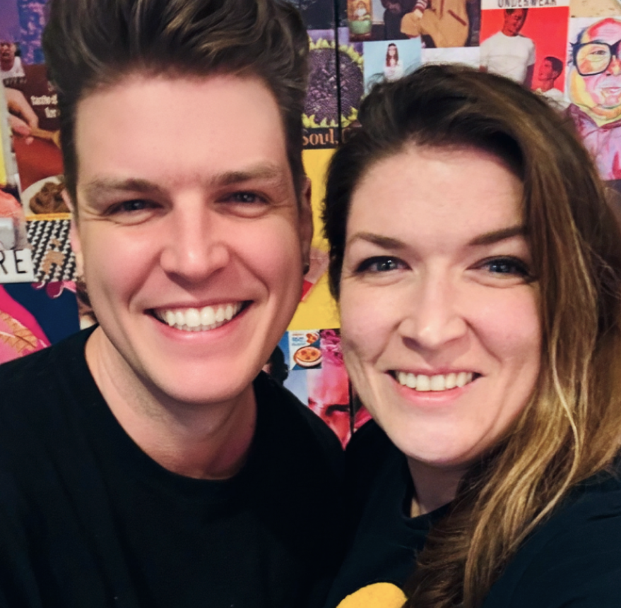 Founders Katie and Kevin Tague