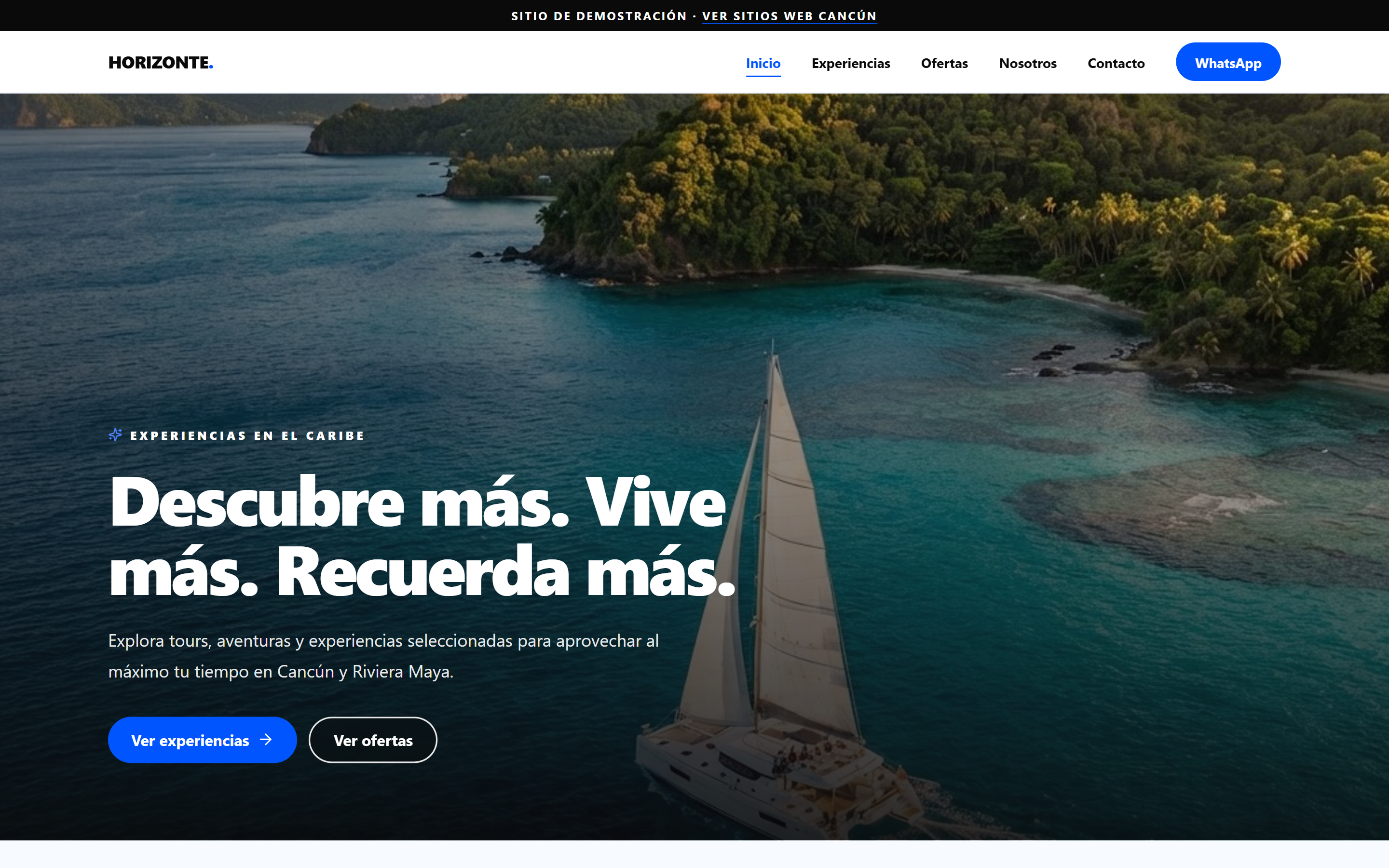 Vista previa: Tours y experiencias