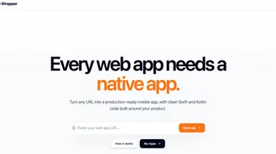 VISAV app wrapper template template preview