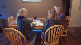Still frame from the Leave a Map founder film.